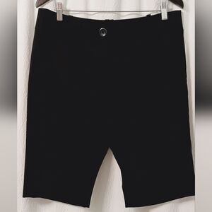 Ann Taylor Black Bermuda Shorts With Four Packets Size 12P